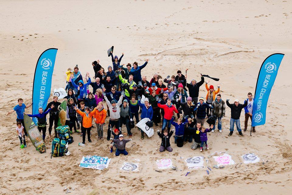 Surfers Against Sewage Beach Clean Perranporth