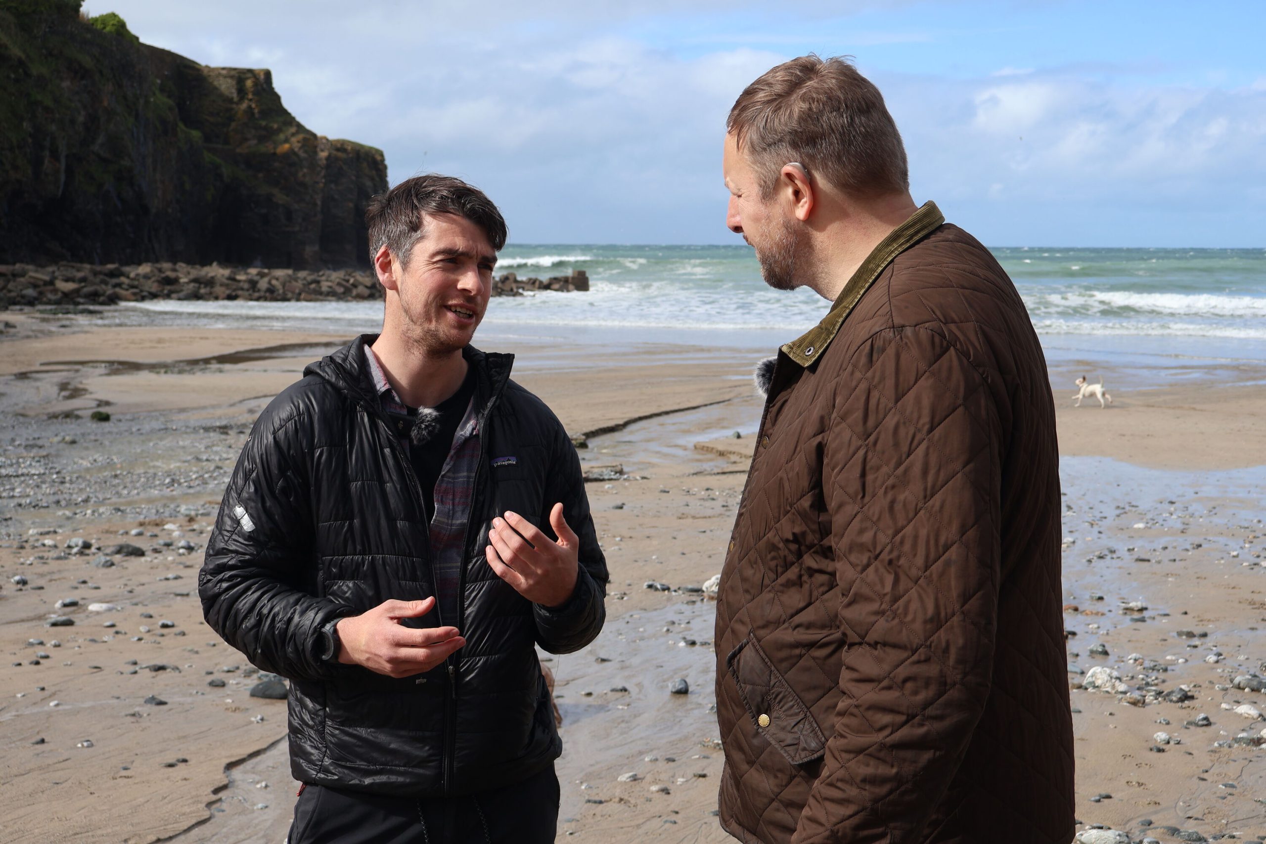 Henry, Policy and Advocacy Manager, talks to Toby Perkins, Labour Shadow Minister for Rural Affairs. 